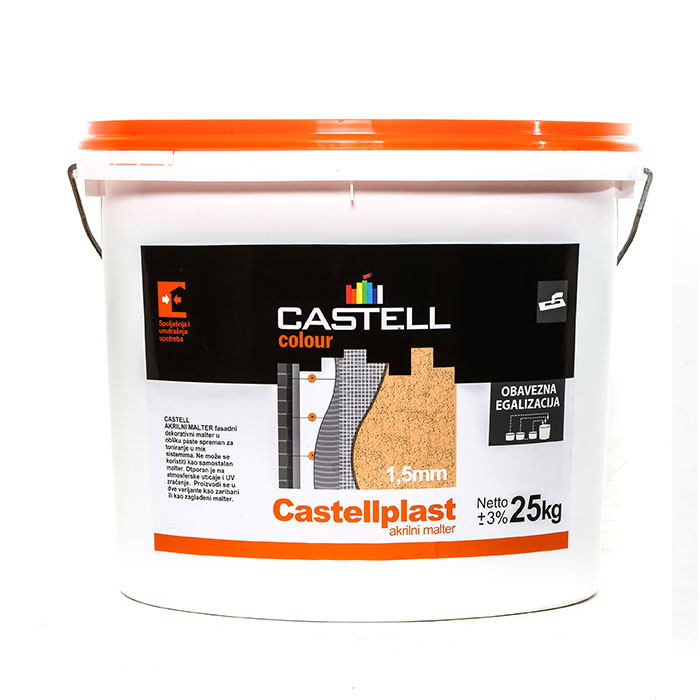 Castellplast 1,5mm akrilni mater