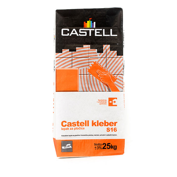 Castell kleber S16 fleksibilni lepak za keramiku